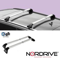 NORDRIVE SNAP ALU Barre portatutto per BMW 3 SERIES E46...