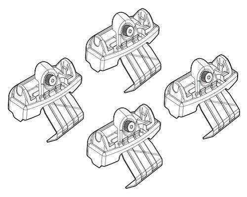 NORDRIVE EVOS Fitting Kit - 216