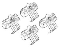 NORDRIVE EVOS QUADRA Barra de techo para VOLVO S90