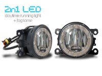 LED Feux diurnes + LED Projecteurs antibrouillard 2 in 1 - pour CITROEN C4