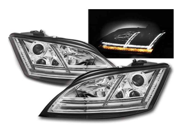 Head lights with DRL-Look for AUDI TT 8J