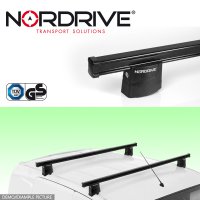 NORDRIVE KARGO Roof rack 2-Bars for OPEL MOVANO B
