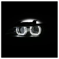XENON Head lights (AFS) with 3D LED Angel Eyes for BMW 3...