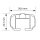 NORDRIVE NOWA ALU Barre portatutto per OPEL GRANDLAND X