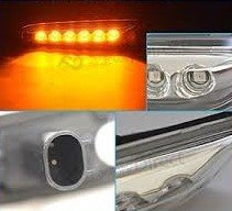 Intermitentes laterales LED con luz din&aacute;mica para BMW SERIE 3 (E46)