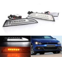 Clignotants de LED dynamique + Feu position pour VW...