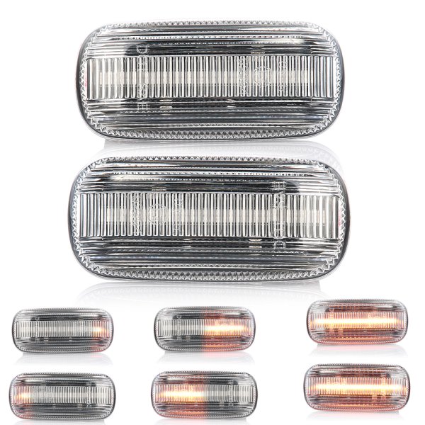 Clignotants r&eacute;p&eacute;titeurs LED dynamique pour AUDI A4 (B7)
