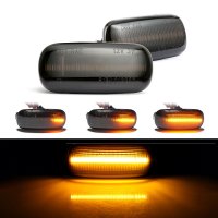 Indicatori laterali LED con luce dinamica per AUDI A3 (8P)