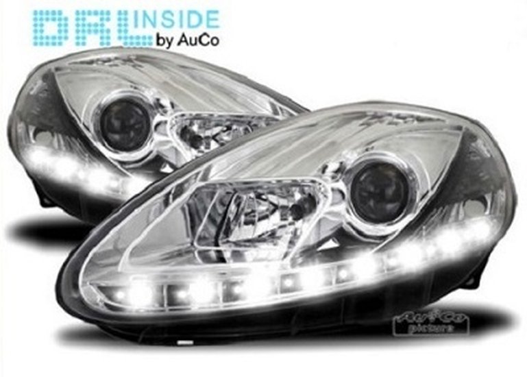 Headlights with Daytime Running Light Fiat Punto Evo, 369,90