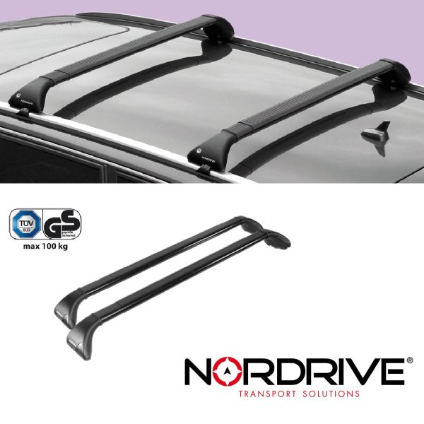 NORDRIVE SNAP Barra de techo para TOYOTA RAV4 (3. GEN.)