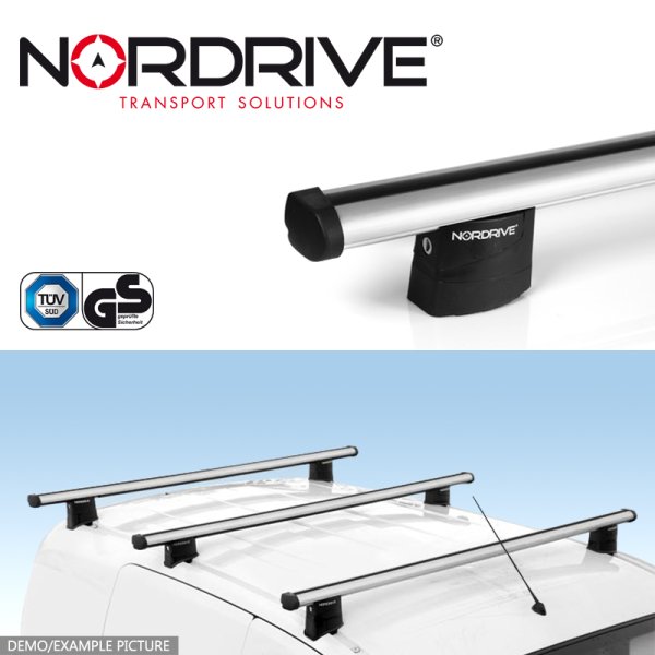 NORDRIVE KARGO PLUS Barra de techo 3-Barres para MERCEDES-BENZ VITO (W/V639)