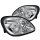 Fanali anteriori con LED Angel Eyes per MERCEDES-BENZ SLK R170