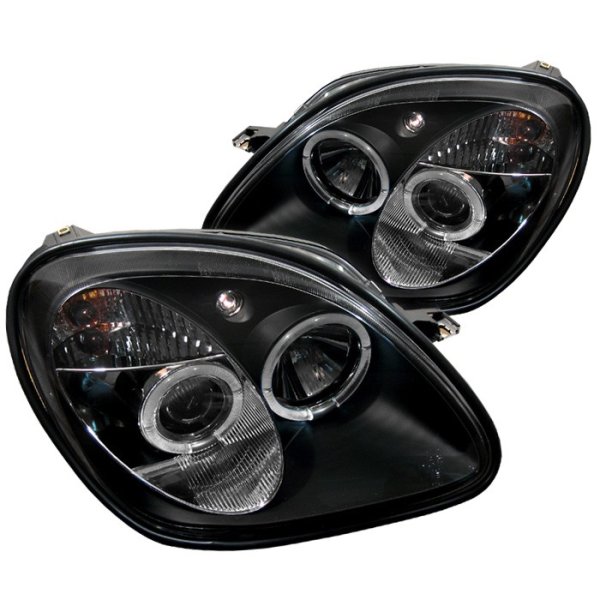 Fanali anteriori con LED Angel Eyes per MERCEDES-BENZ SLK R170