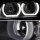 XENON Fanali anteriori con 3D LED Angel Eyes per BMW 3 SERIES E90 / E91