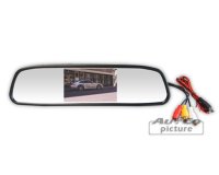 Rear view camera in 3rd brake lamp for PEUGEOT BOXER 2 + 4,3" MONITOR