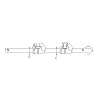 NORDRIVE KARGO / KARGO PLUS Roller + Extension kit (96 cm) - N11021