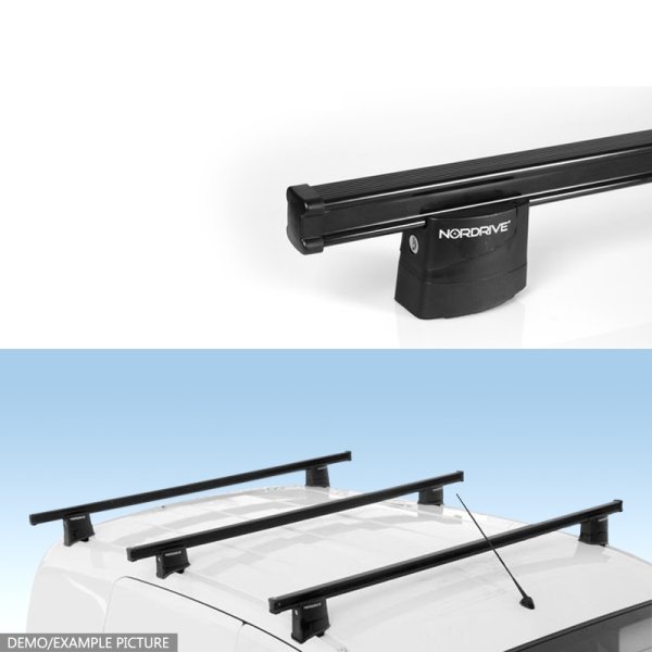 NORDRIVE KARGO Barra de techo 3-Barres para PEUGEOT PARTNER 1