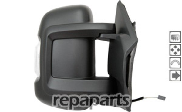 Espejo retrovisor por PEUGEOT BOXER 2 Derecho (El&eacute;ctrico)