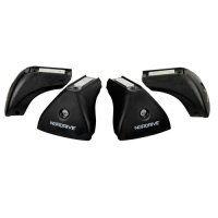 NORDRIVE EVOS ALUMIA Barra de techo para FORD FOCUS 4 (5-PUERTAS)