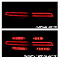 LTI / LED-Taillights with dynamic turn signal for PORSCHE CAYENNE 2 (92A)