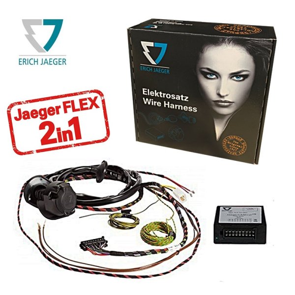 ERICH JAEGER FLEX 2in1 Elektrosatz 13-Polig f&uuml;r VW TIGUAN 2