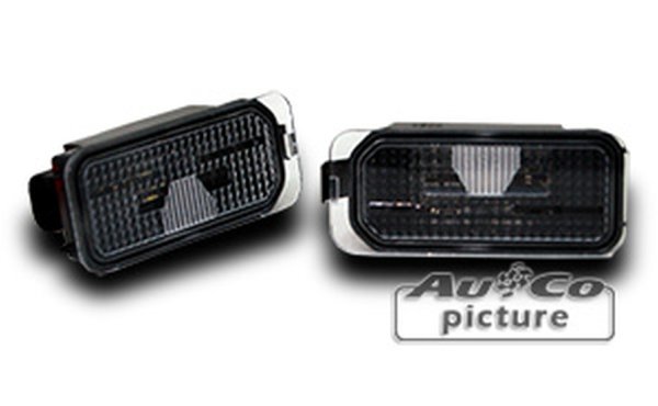 LED licence plate lights  Jaguar XF (X250)