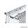 NORDRIVE KARGO RACK COMPACT Galerie de toit 210 cm x 150 cm x 12 cm