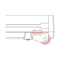 NORDRIVE KARGO RACK Laderoller / Leiterrolle (115 cm) - N10231
