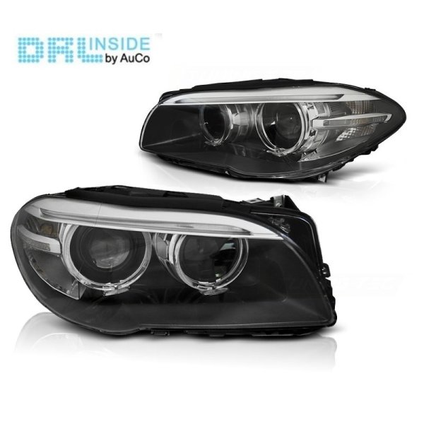 XENON Scheinwerfer Set mit LED Angel Eyes f&uuml;r BMW 5 SERIE F11 TOURING