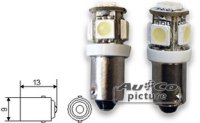 CANBUS LED Lamp  BA9s 12V 5xLEDs