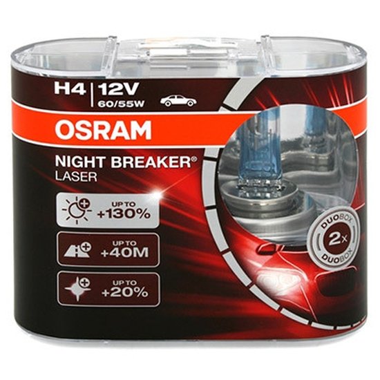 OSRAM H4 LED Night Breaker für Nissan Note E12 2012-2020 mit
