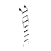 M-LINE Stainless steel rear ladder - Basic module