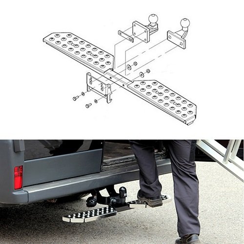 M-LINE Step board for towing unit (120 cm)