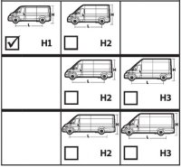 M-LINE &Eacute;chelle arri&egrave;re pour VW CRAFTER 2 (H1)