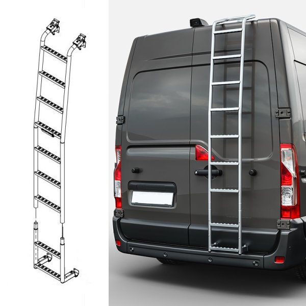 M-LINE Rear ladder for OPEL MOVANO B (H2)