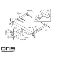 ORIS Towbar for VW T4 TRANSPORTER / BUS