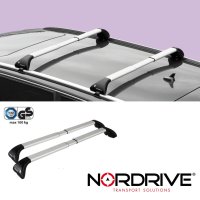 NORDRIVE SNAP ALU Roof rack for SEAT LEON 4 ST