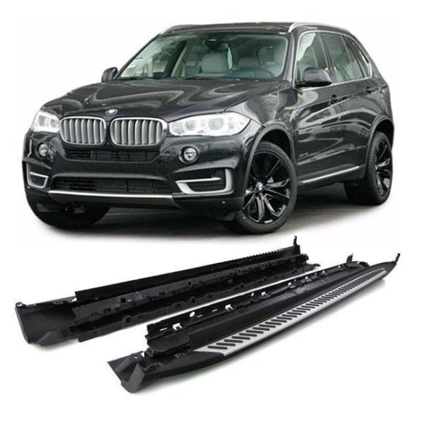 Estribos laterales de aluminio para BMW X5 / F15