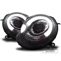 LED Light Tube Headlights for MINI R56/R57/R55/R58/R59
