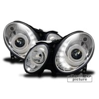 Scheinwerfer-Set Tagfahrlicht Optik von AuCo passend f&uuml;r MB E-Klasse (W211)