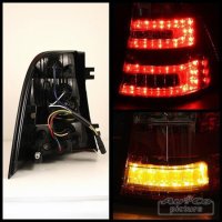 Pilotos traseros LED de AuCo encaja MB Clase M (W163)