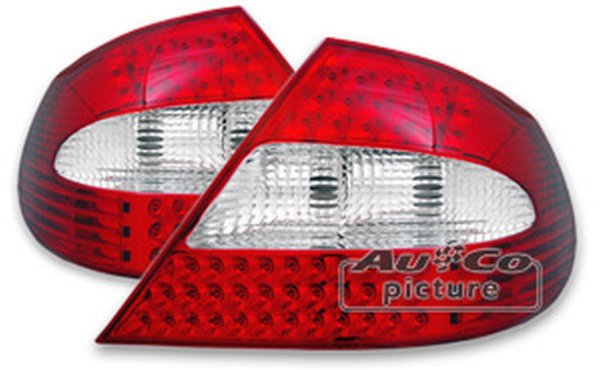 LED-Taillights from AuCo fits MB CLK (W209)