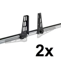 CRUZ ALU CARGO Topes laterales (18 cm) para Barras de techo