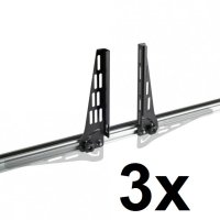 CRUZ ALU CARGO Load stops (25 cm) for Roof rack