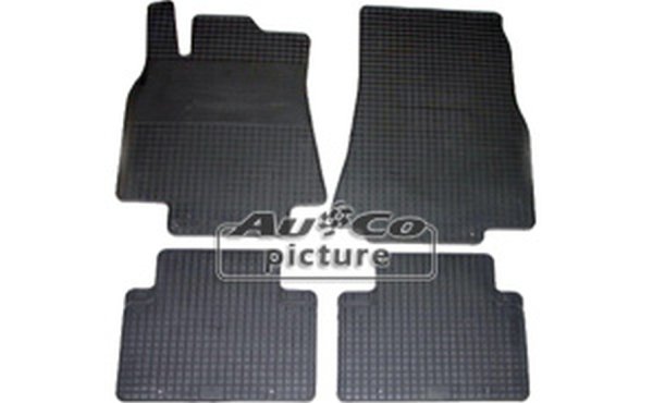 Alfombrillas de goma de AuCo encaja Mercedes Clase A (W169)