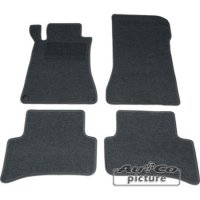 Textile car mats from AuCo fits Mercedes C-Class (W203)