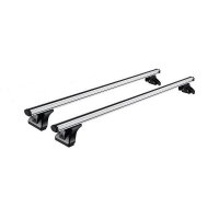 CRUZ ALU CARGO Roof rack 2-Bars for RENAULT TRAFIC 3