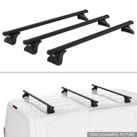 CRUZ CARGO XPRO Roof rack 3-Bars for OPEL VIVARO A