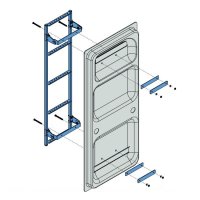 Rear ladder for CITROEN JUMPER 2