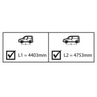 NORDRIVE KARGO Dachtr&auml;ger 3-Tr&auml;ger f&uuml;r OPEL COMBO E